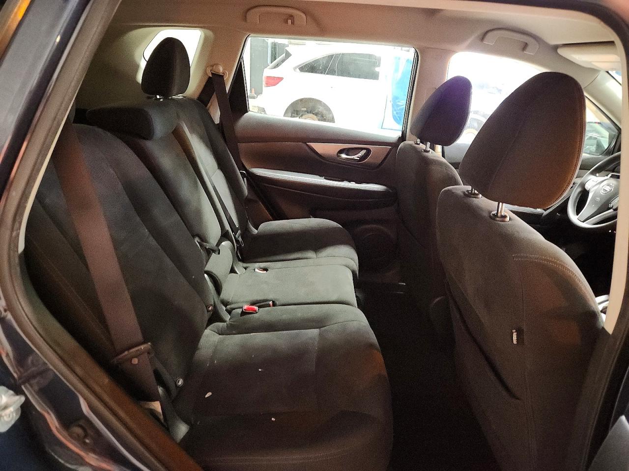 2015 Nissan Rogue Sv Синий vin: KNMAT2MV0FP552918