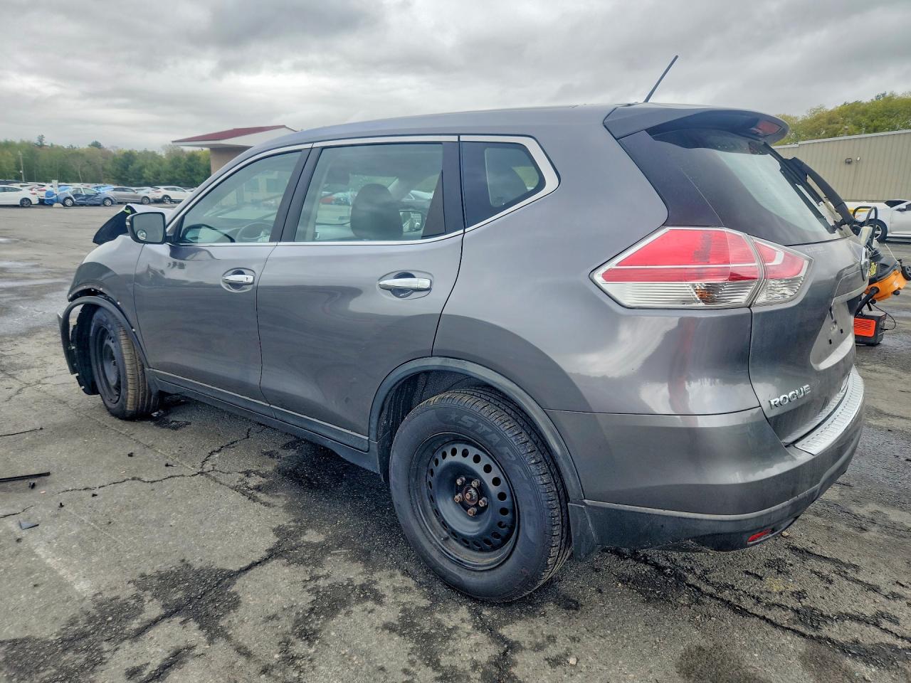 2015 Nissan Rogue S Charcoal vin: KNMAT2MV0FP564941