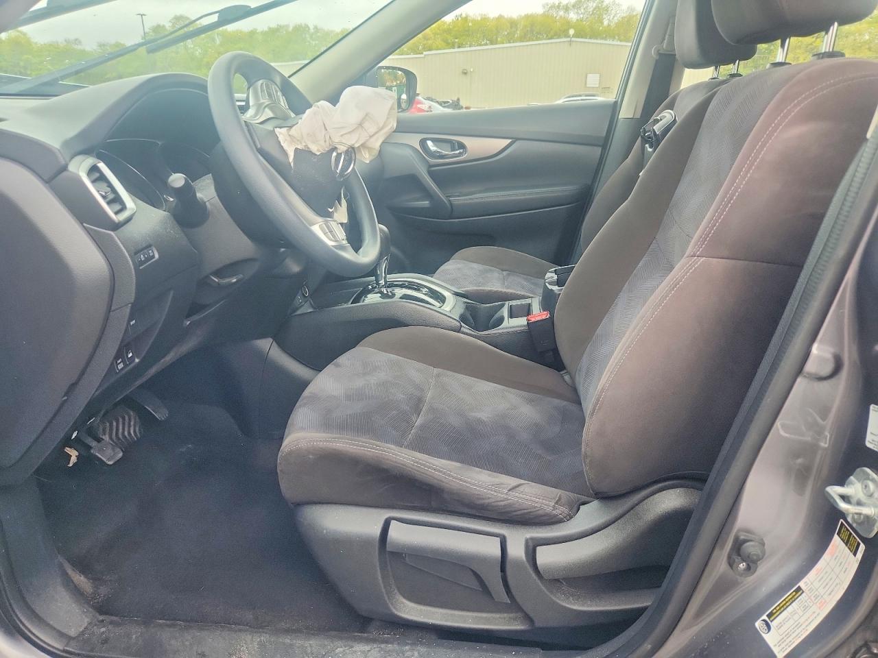 2015 Nissan Rogue S Charcoal vin: KNMAT2MV0FP564941