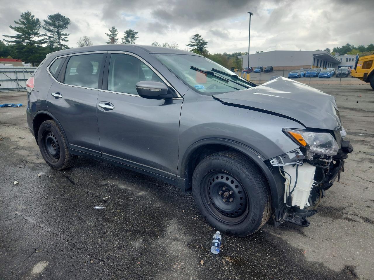 2015 Nissan Rogue S Charcoal vin: KNMAT2MV0FP564941