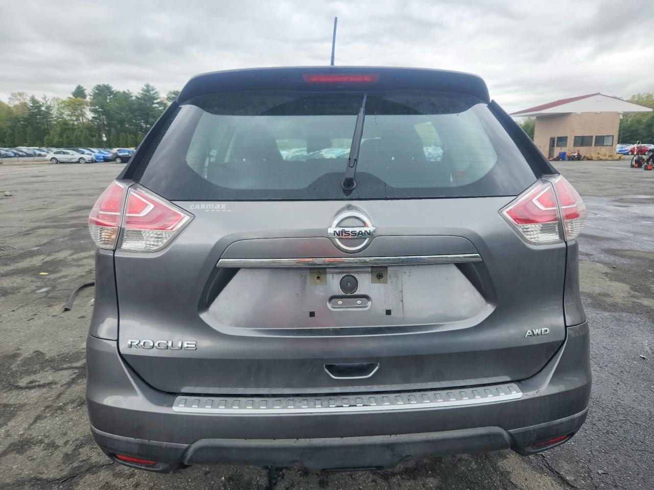 2015 Nissan Rogue S Charcoal vin: KNMAT2MV0FP564941