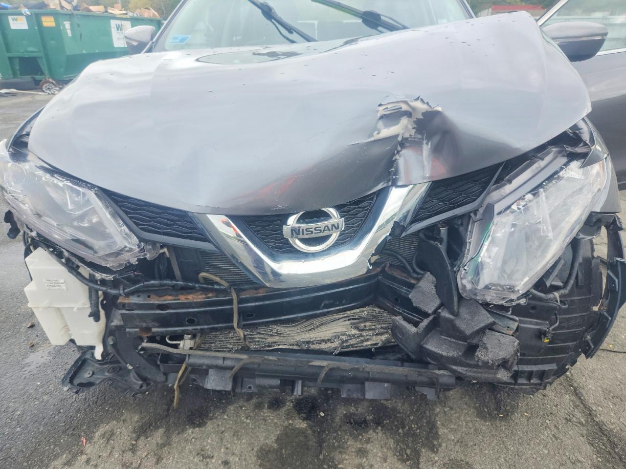 2015 Nissan Rogue S Charcoal vin: KNMAT2MV0FP564941