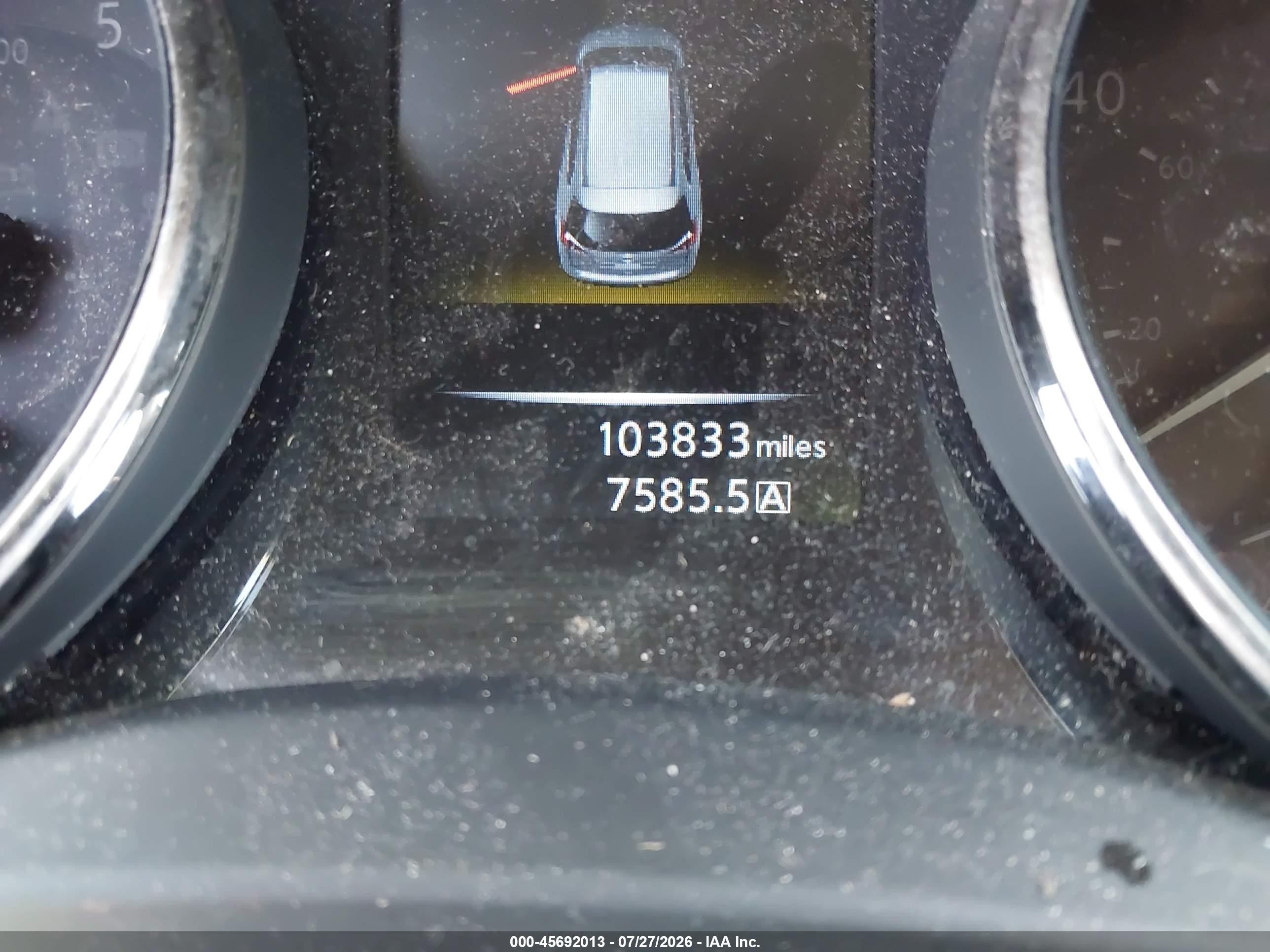 2015 Nissan Rogue Sv Red vin: KNMAT2MV0FP576426