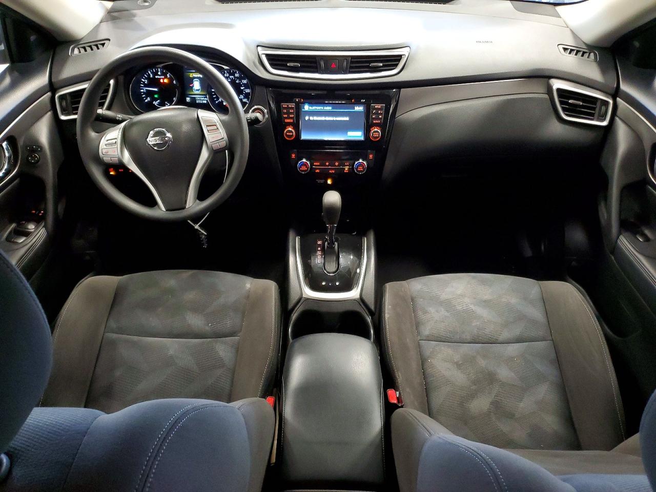 2015 Nissan Rogue Sv Gray vin: KNMAT2MV0FP578998