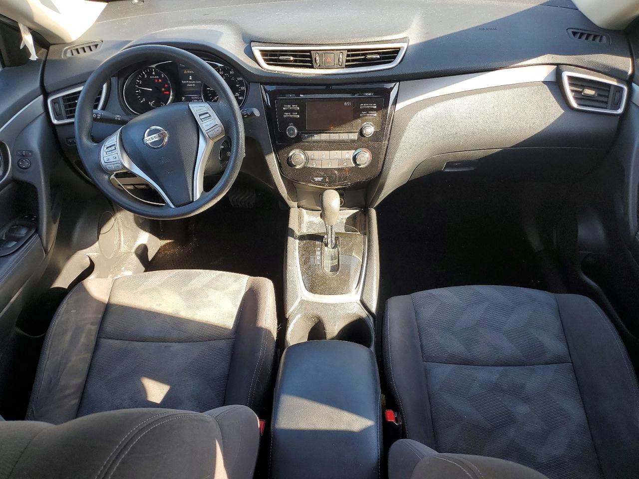 2016 Nissan Rogue S Синий vin: KNMAT2MV0GP637291