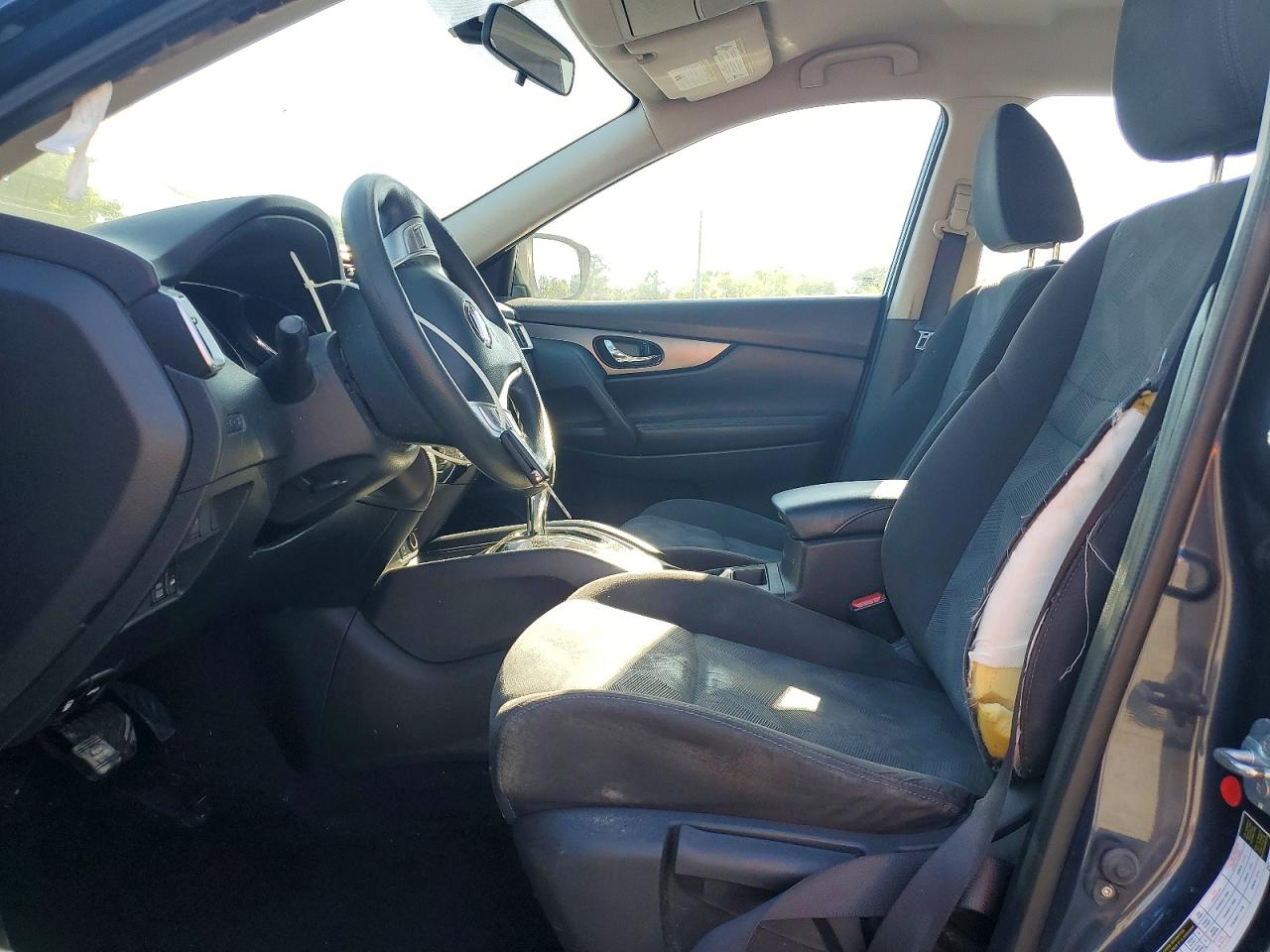 2016 Nissan Rogue S Синий vin: KNMAT2MV0GP637291