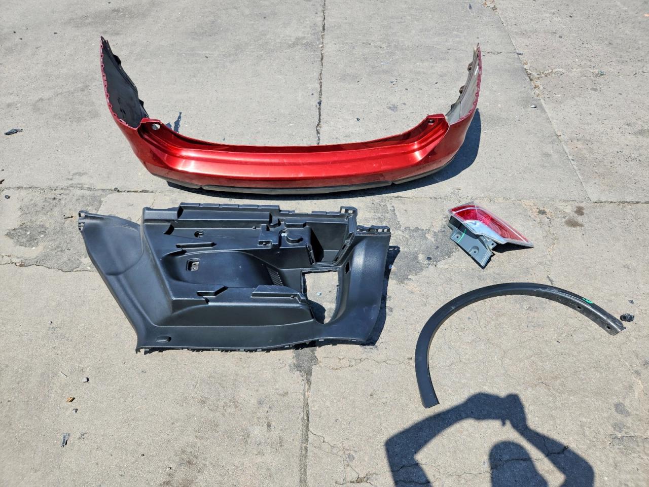 2016 Nissan Rogue Sv Red vin: KNMAT2MV0GP737942
