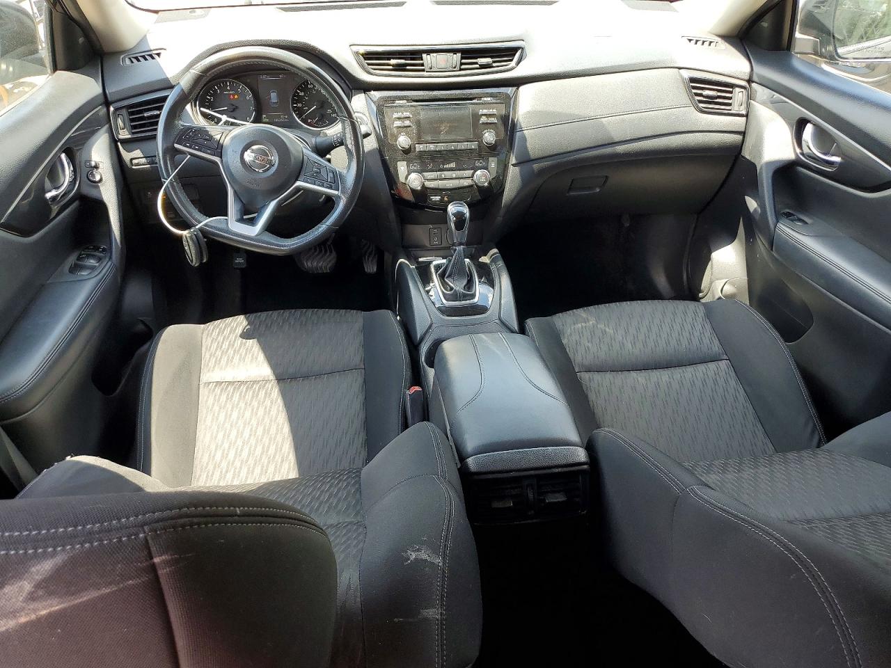 2017 Nissan Rogue Sv Black vin: KNMAT2MV0HP506847