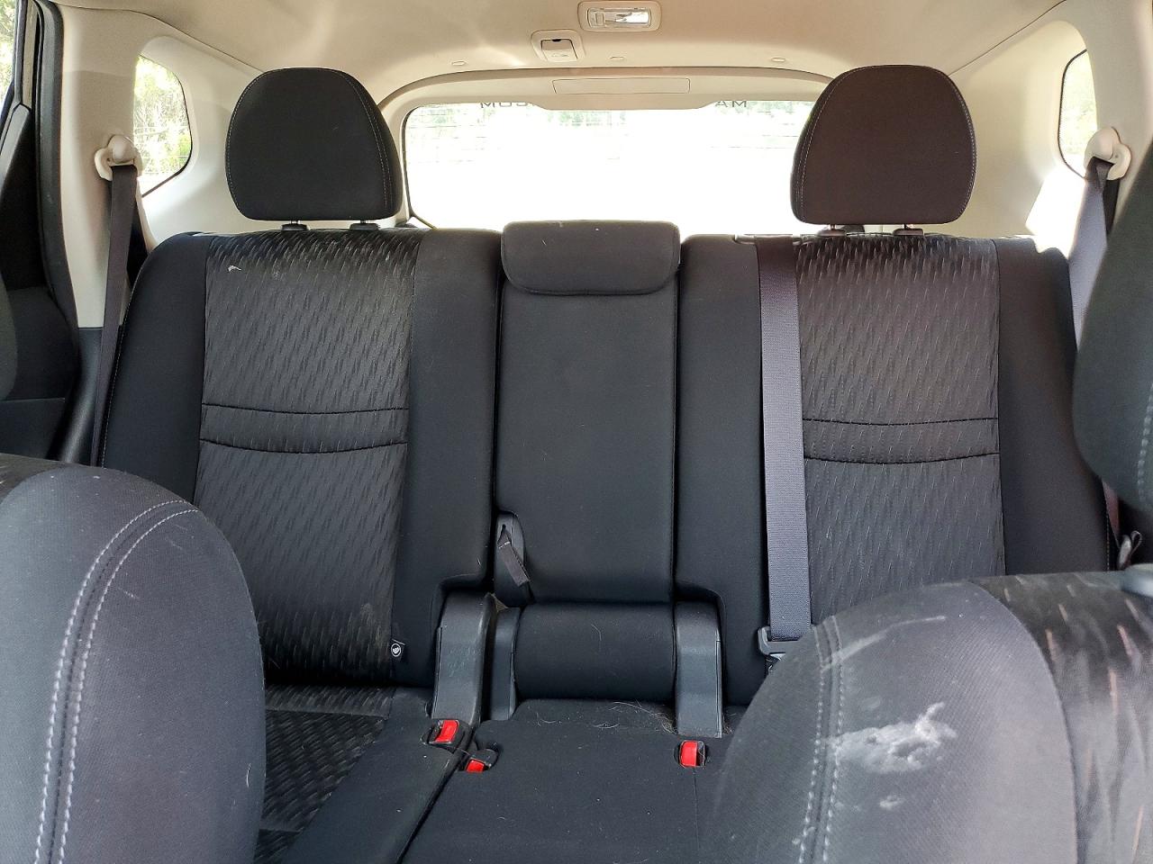 2017 Nissan Rogue Sv Black vin: KNMAT2MV0HP506847