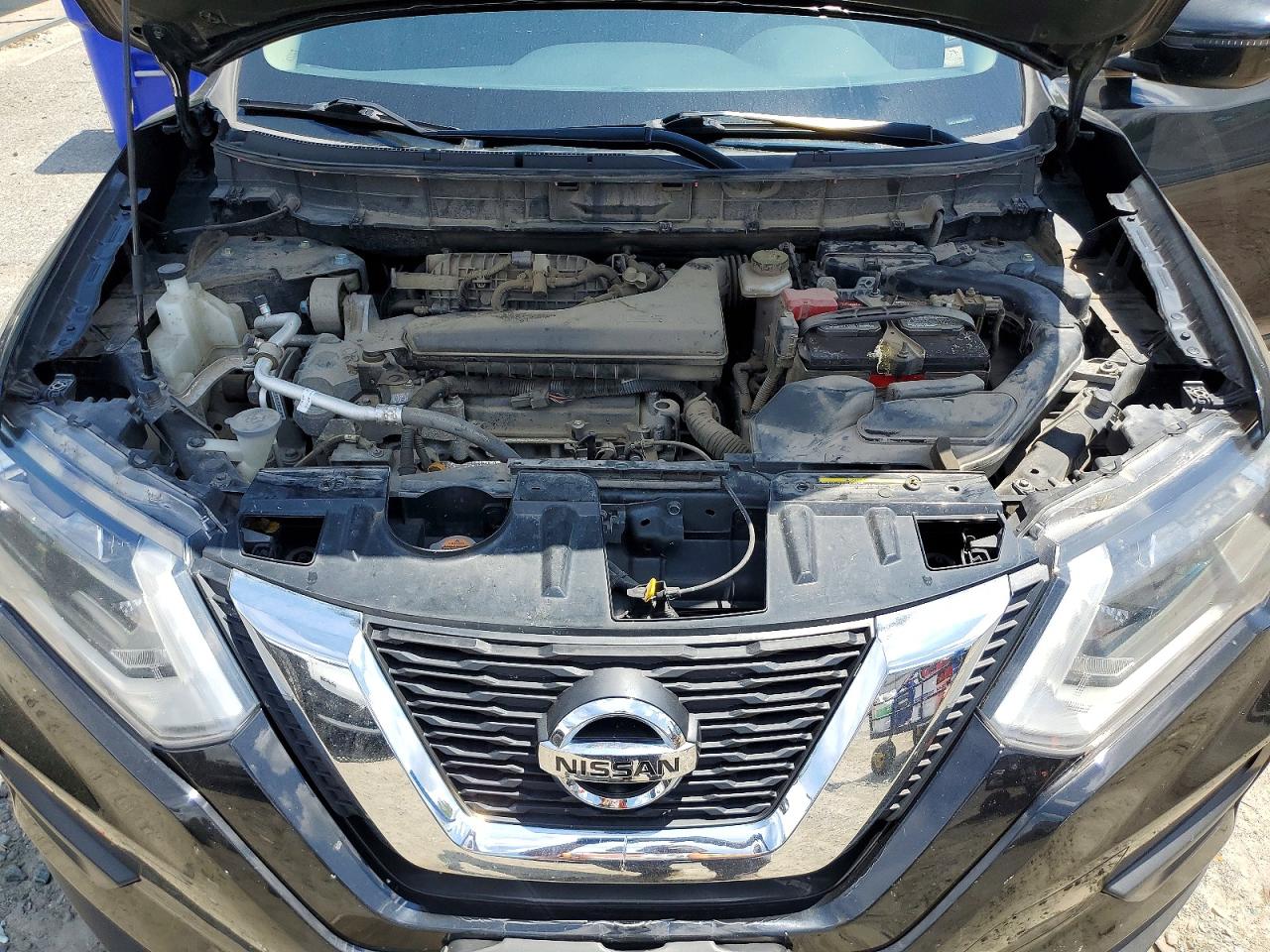 2017 Nissan Rogue Sv Black vin: KNMAT2MV0HP506847