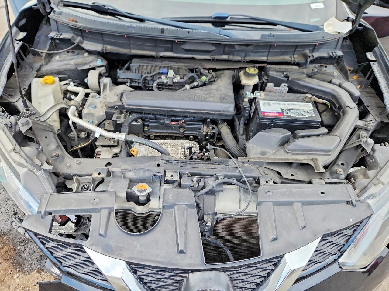 2015 Nissan Rogue Sv Black vin: KNMAT2MV1FP502027