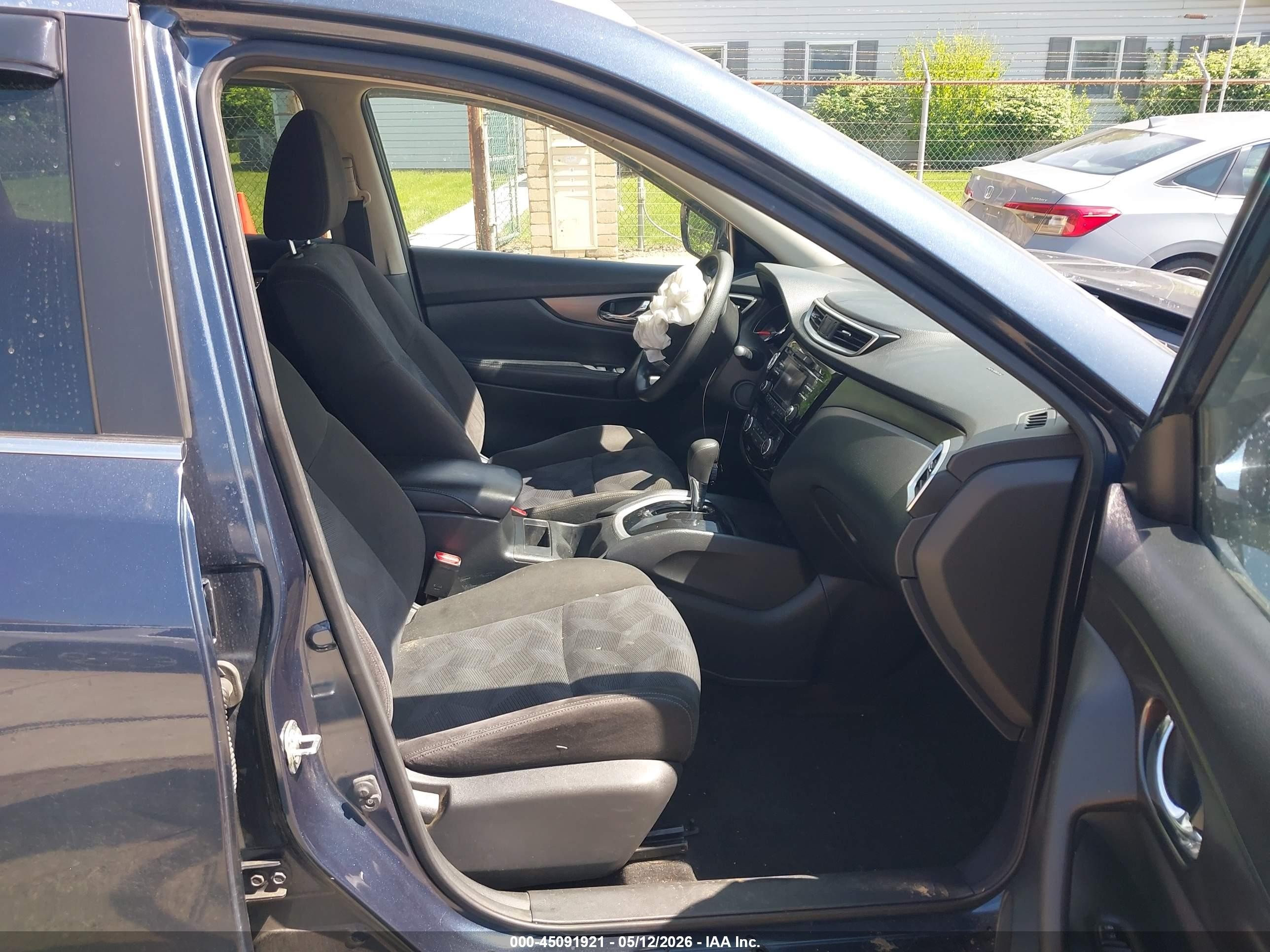 2015 Nissan Rogue Sv Navy vin: KNMAT2MV1FP512587