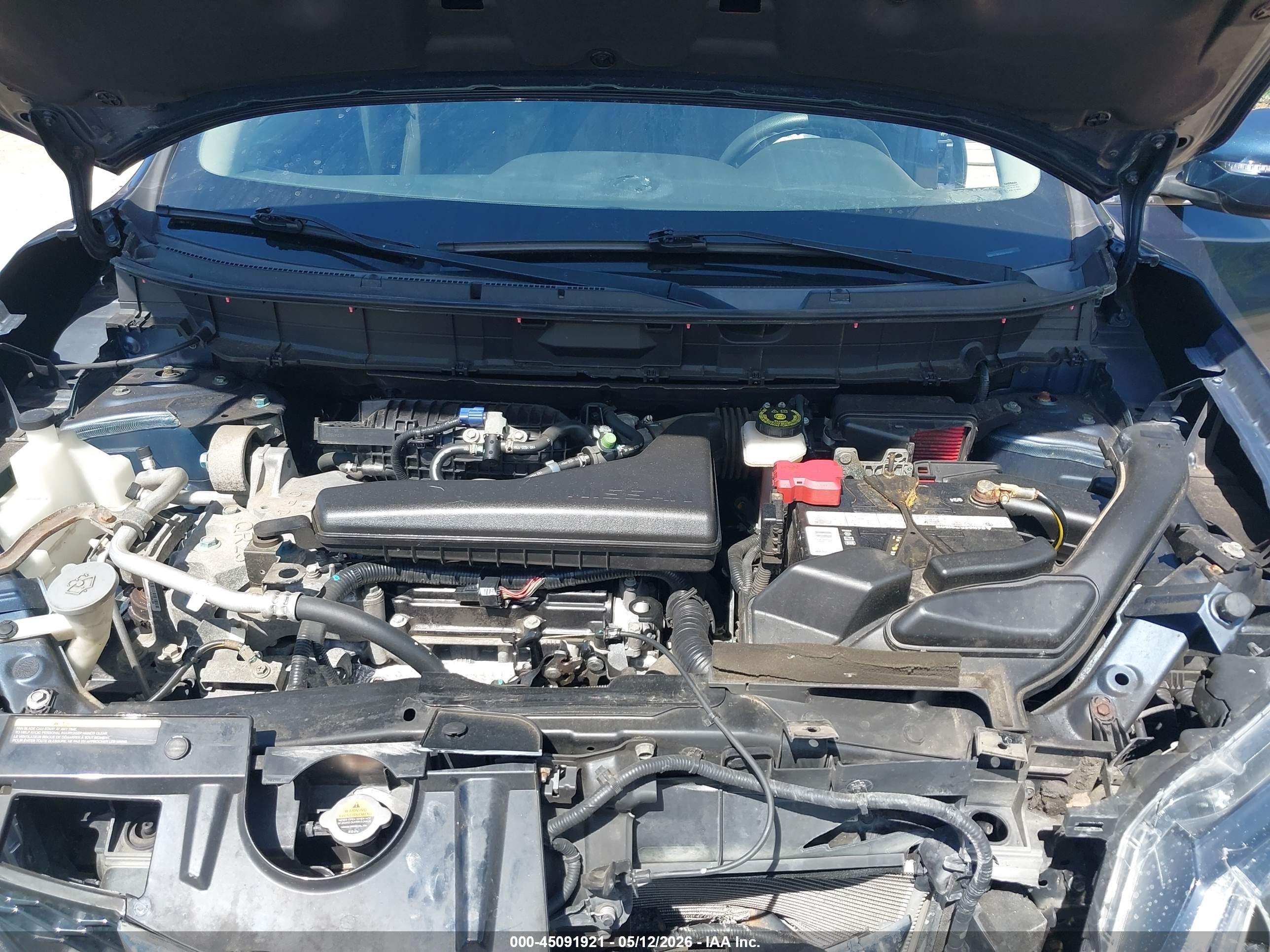 2015 Nissan Rogue Sv Navy vin: KNMAT2MV1FP512587