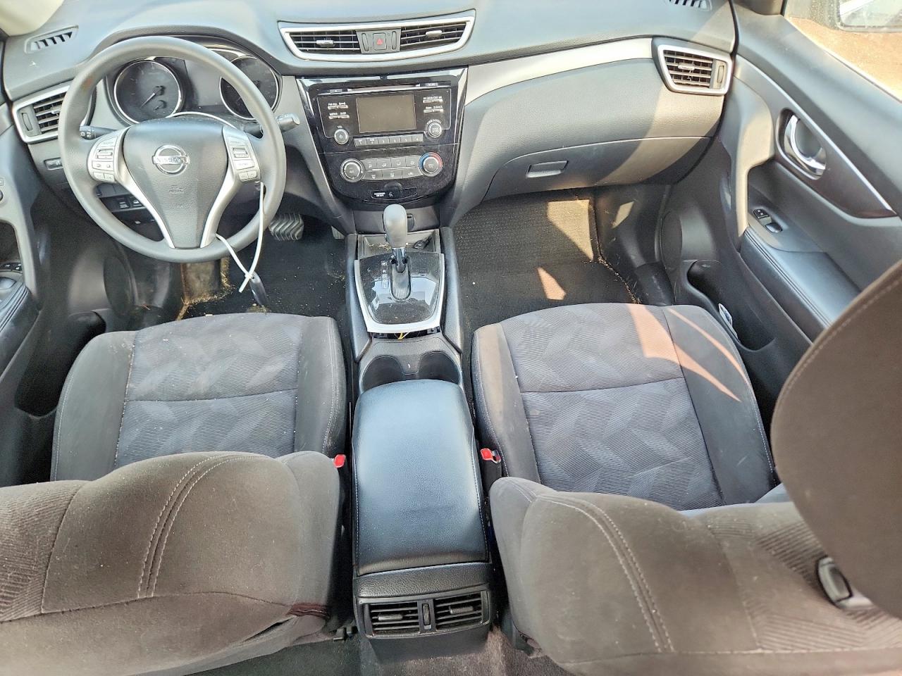 2015 Nissan Rogue S Blue vin: KNMAT2MV1FP527042