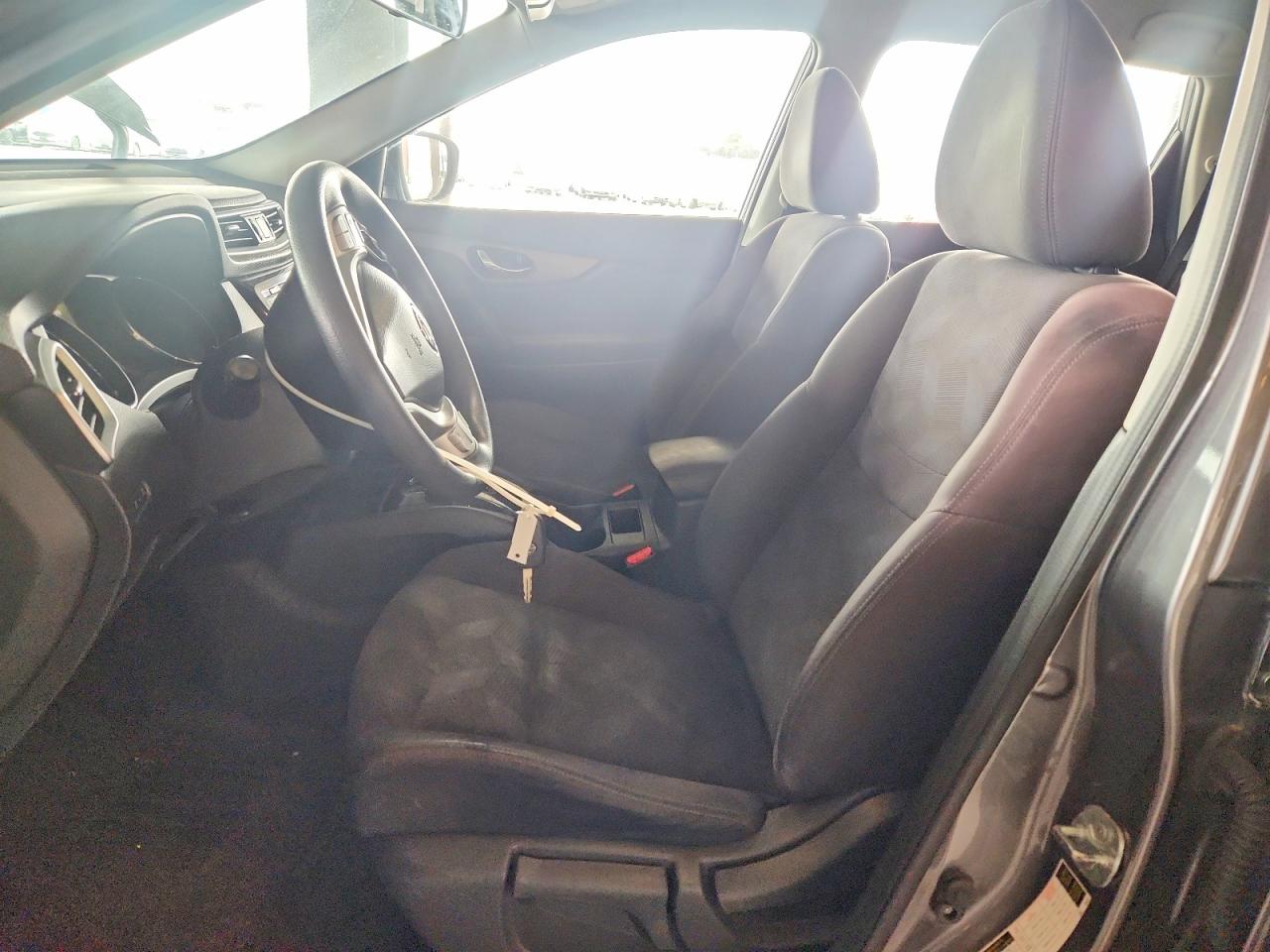 2015 Nissan Rogue S Gray vin: KNMAT2MV1FP527882
