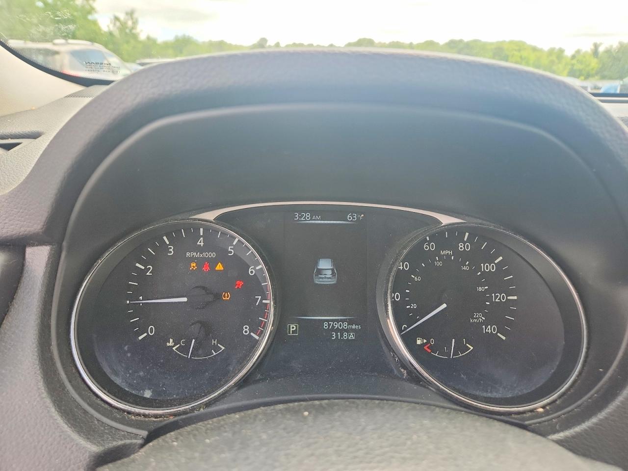 2015 Nissan Rogue S Белый vin: KNMAT2MV1FP573132