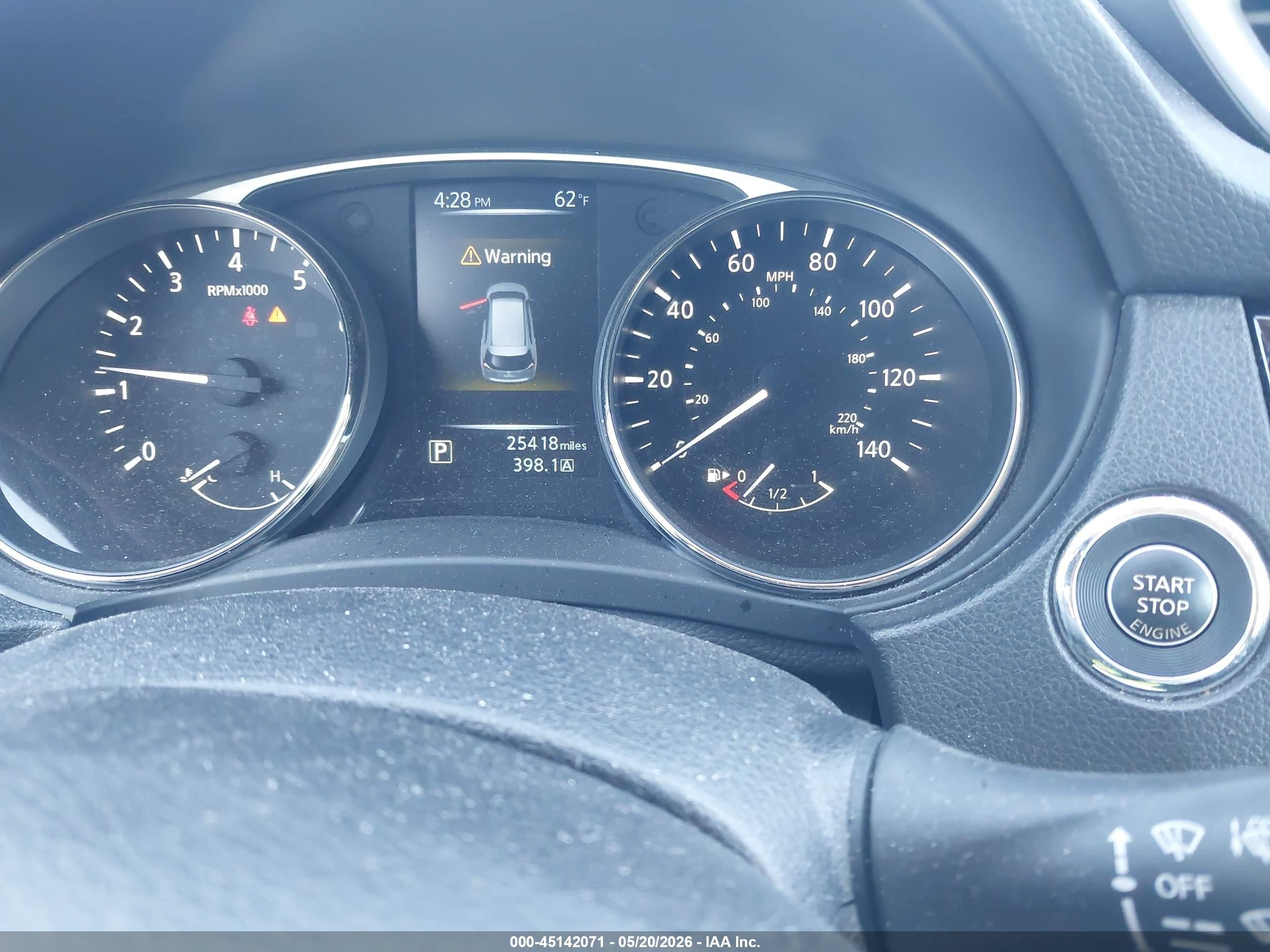 2015 Nissan Rogue Sv Gray vin: KNMAT2MV1FP574572