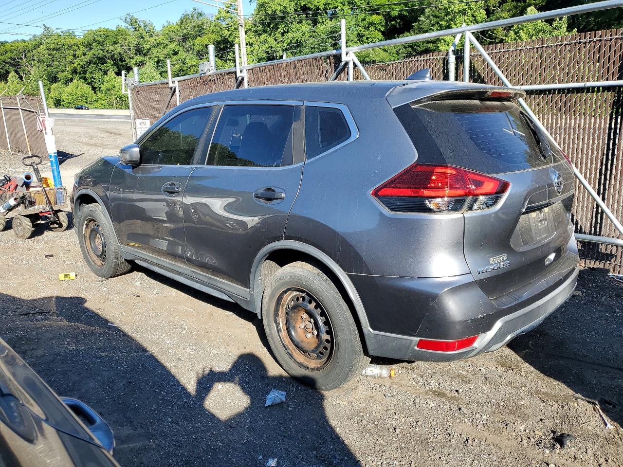 2017 Nissan Rogue S Gray vin: KNMAT2MV1HP514388