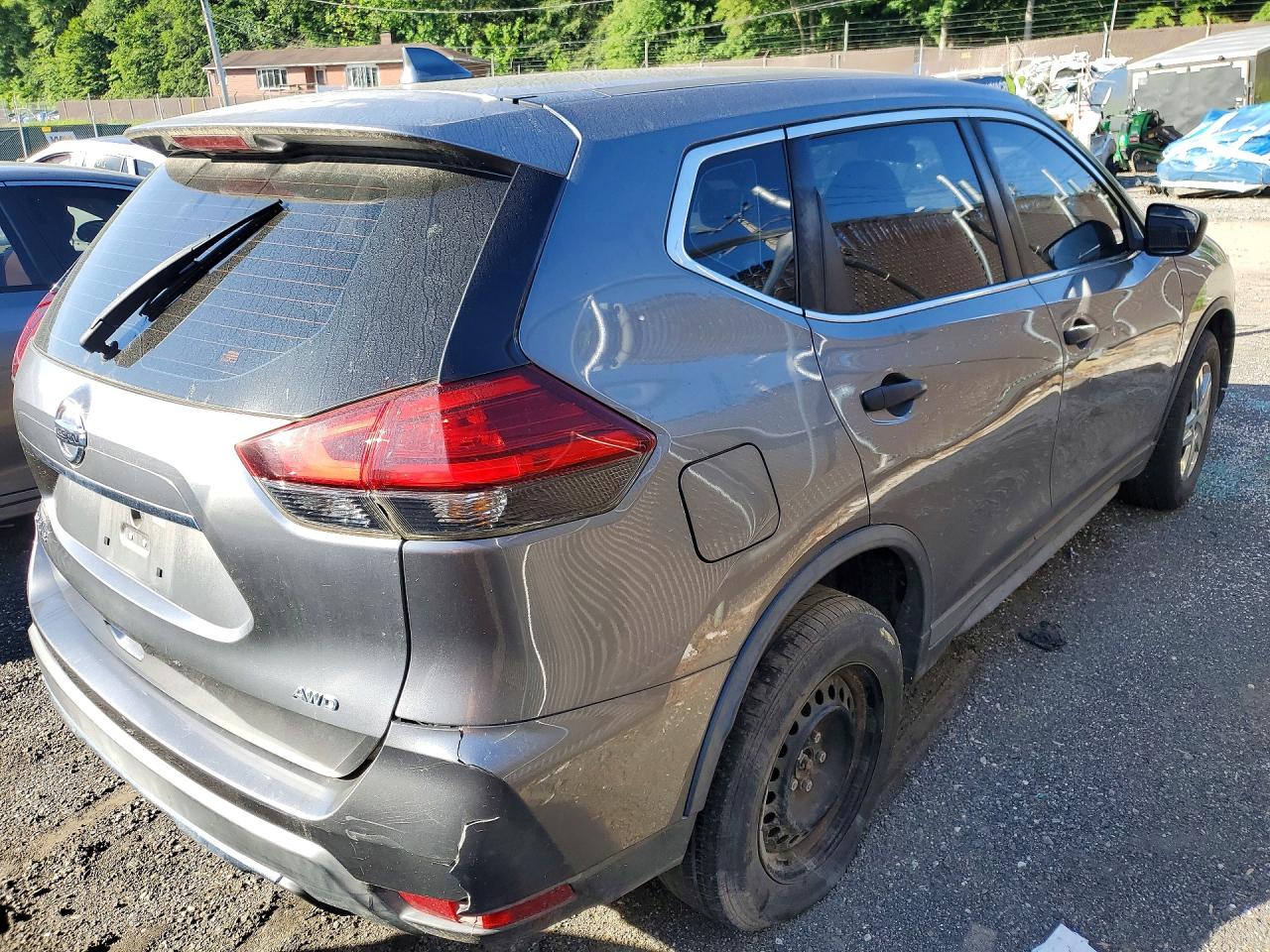 2017 Nissan Rogue S Gray vin: KNMAT2MV1HP514388