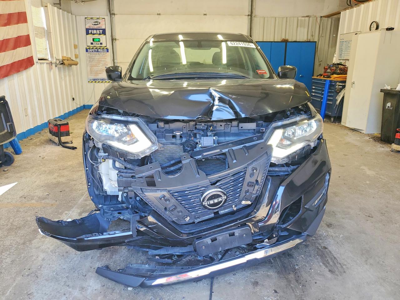 2018 Nissan Rogue S Black vin: KNMAT2MV1JP549339