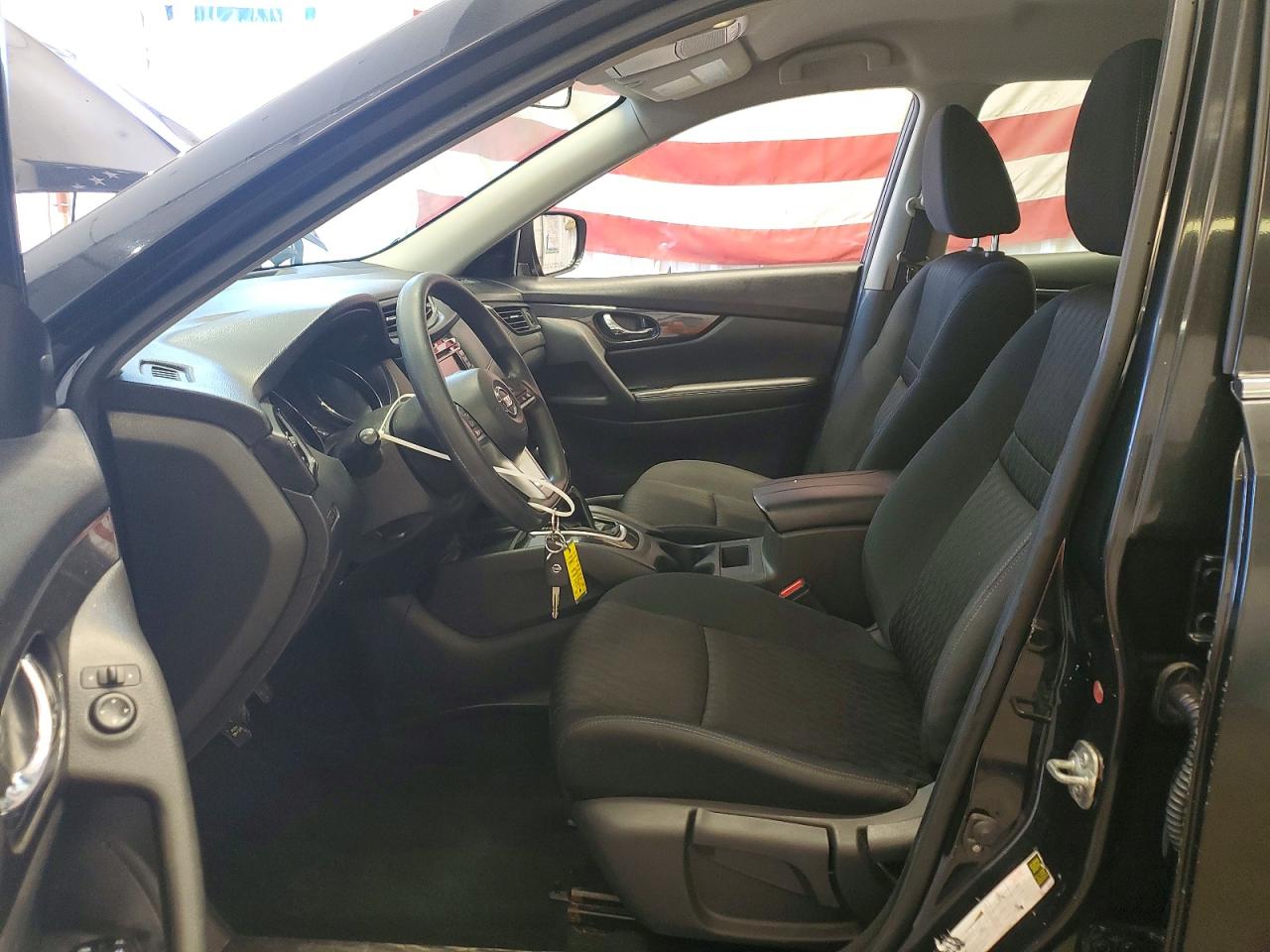 2018 Nissan Rogue S Black vin: KNMAT2MV1JP549339
