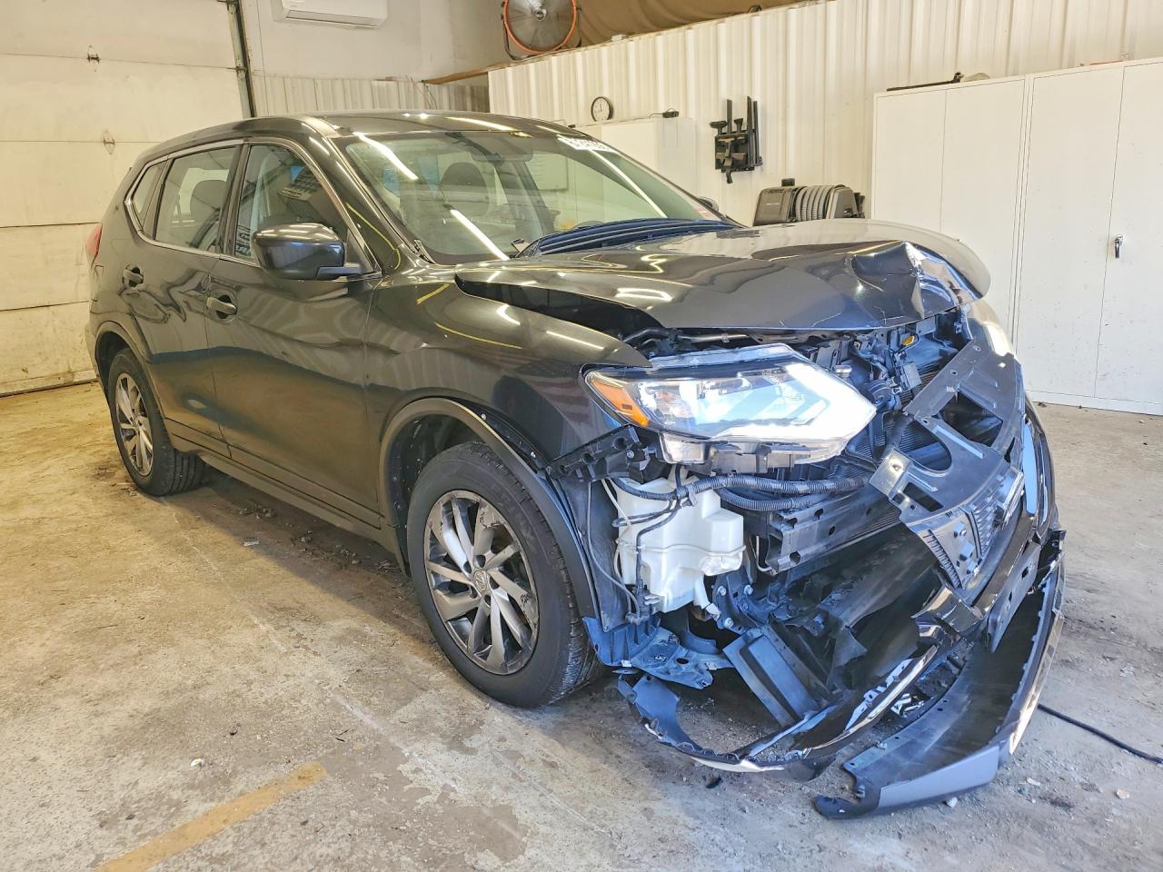 2018 Nissan Rogue S Black vin: KNMAT2MV1JP549339