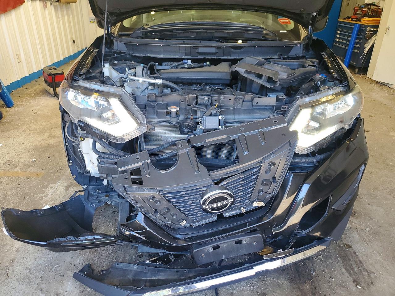 2018 Nissan Rogue S Black vin: KNMAT2MV1JP549339