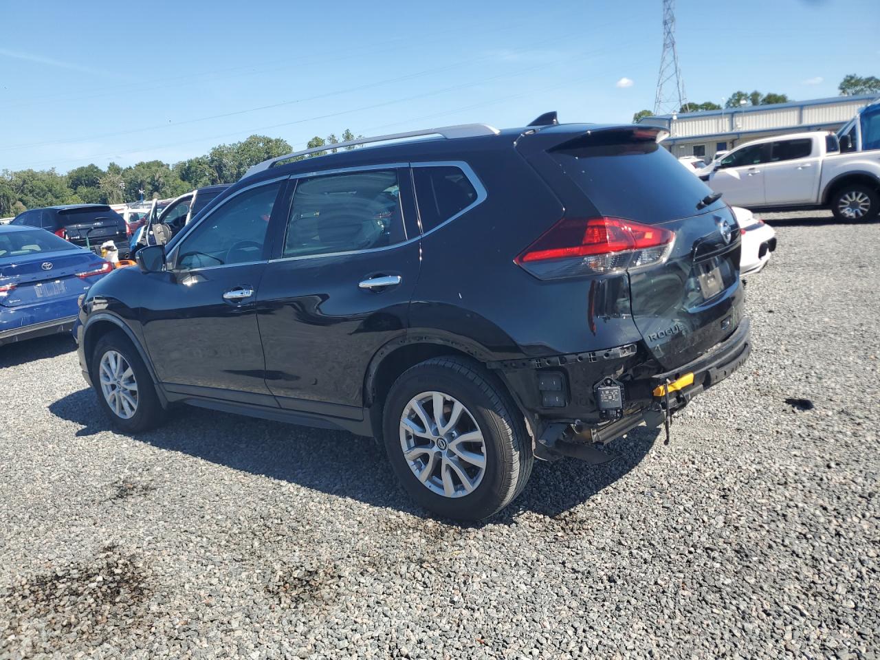 2018 Nissan Rogue Sv Black vin: KNMAT2MV1JP596029