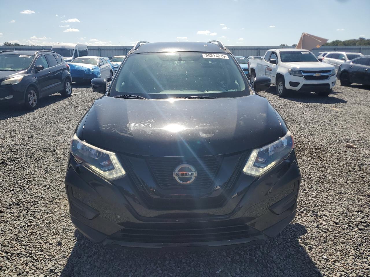 2018 Nissan Rogue Sv Black vin: KNMAT2MV1JP596029