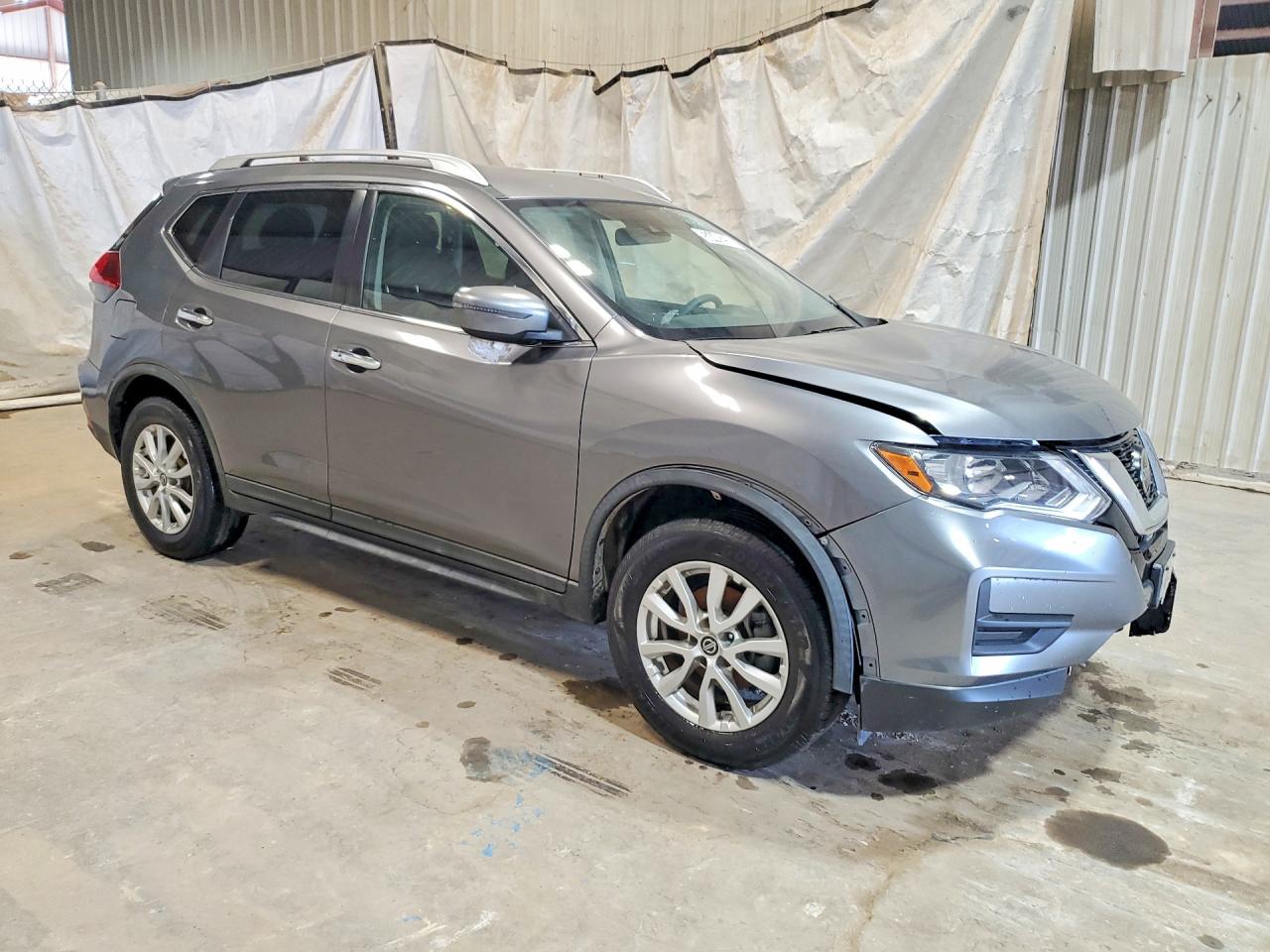 2020 Nissan Rogue Sv Gray vin: KNMAT2MV1LP510446