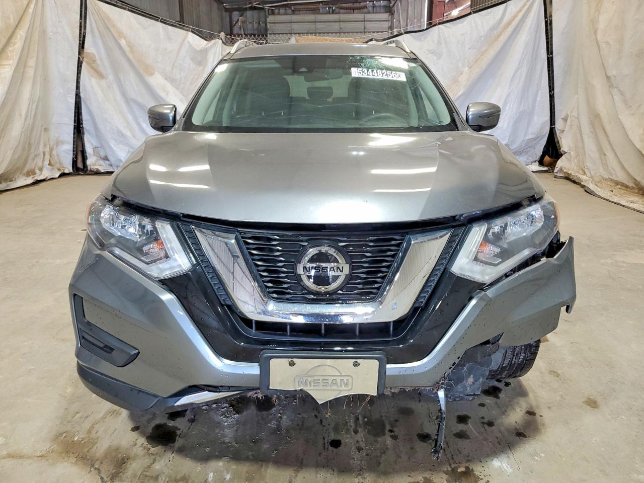 2020 Nissan Rogue Sv Gray vin: KNMAT2MV1LP510446