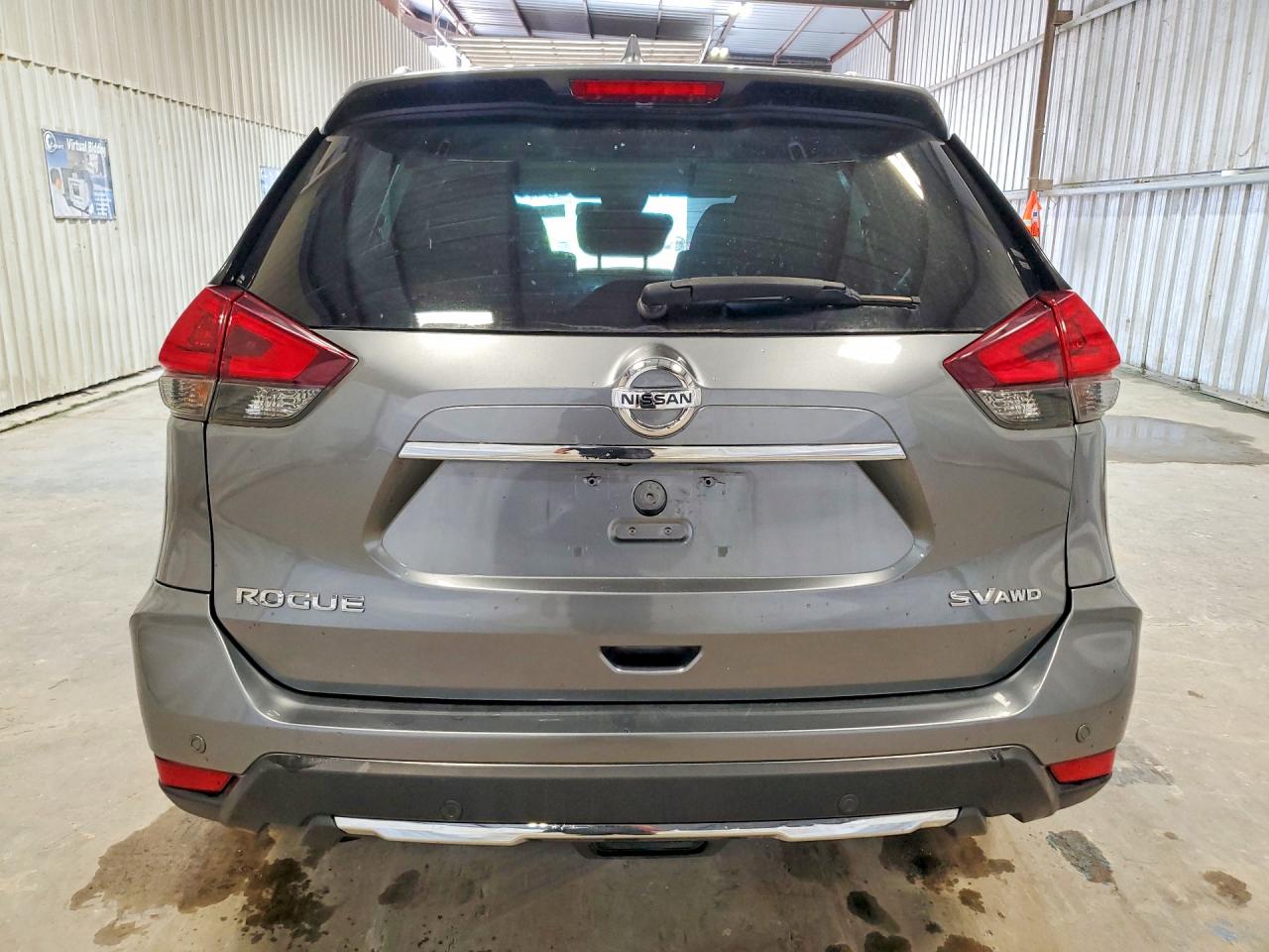 2020 Nissan Rogue Sv Gray vin: KNMAT2MV1LP510446