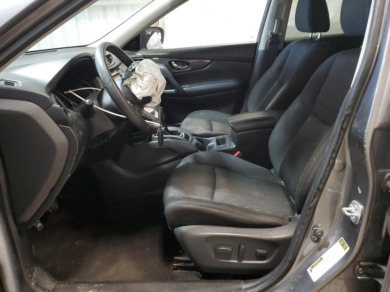 2020 Nissan Rogue Sv Gray vin: KNMAT2MV1LP510446 Damage: Airbag - Front Left, Deployed, Replacement Required