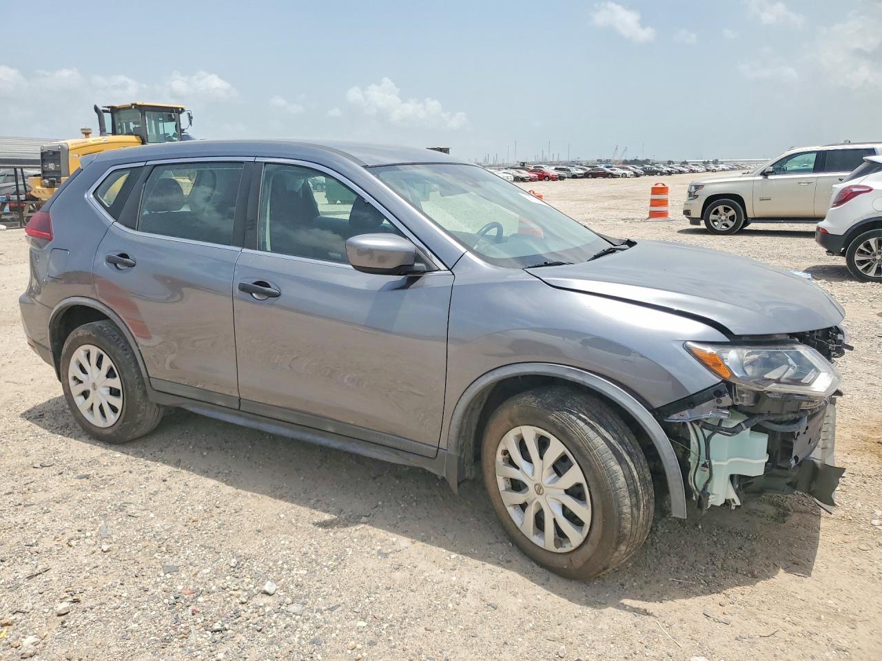 2020 Nissan Rogue S Gray vin: KNMAT2MV1LP523570