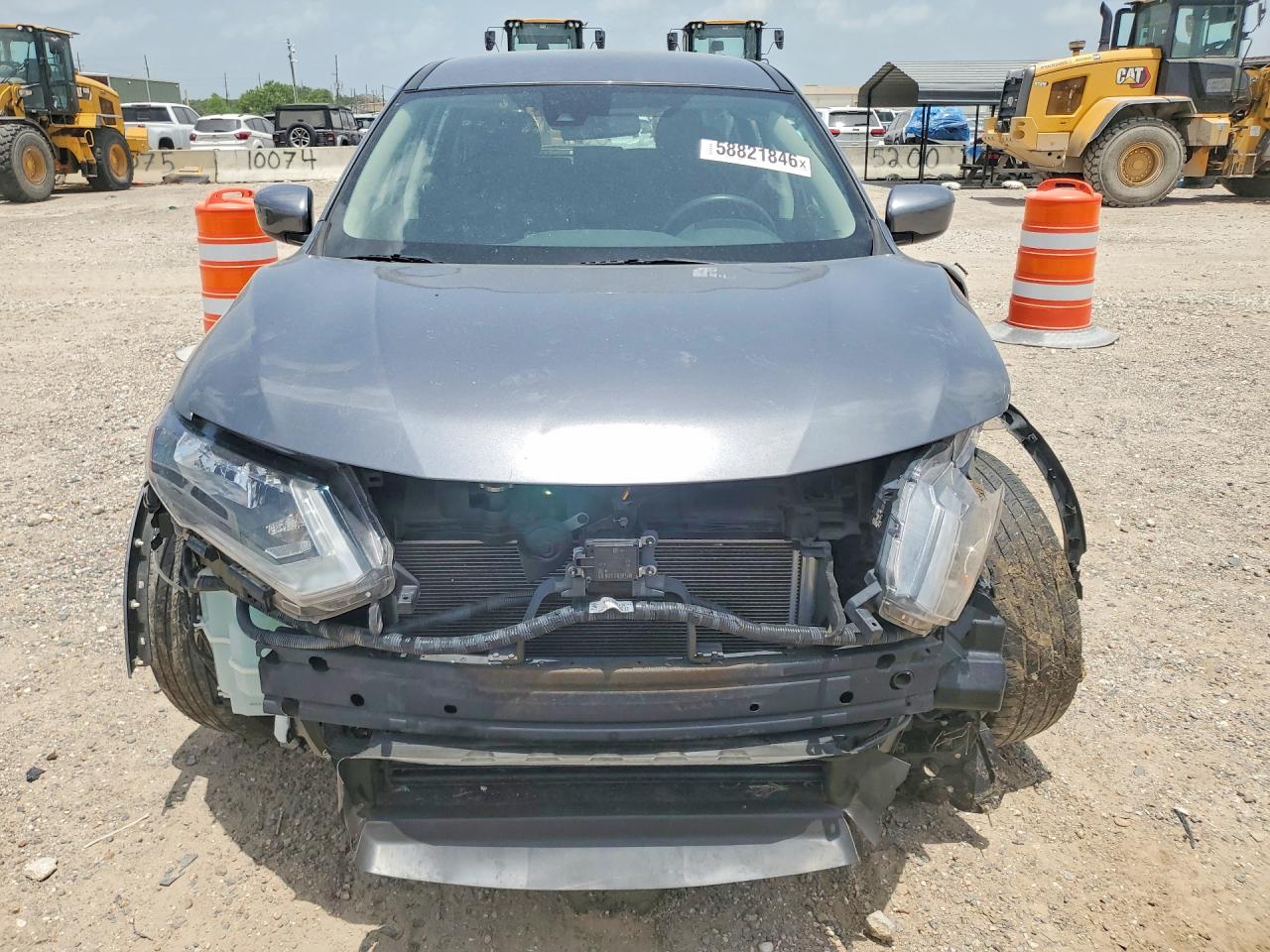 2020 Nissan Rogue S Gray vin: KNMAT2MV1LP523570