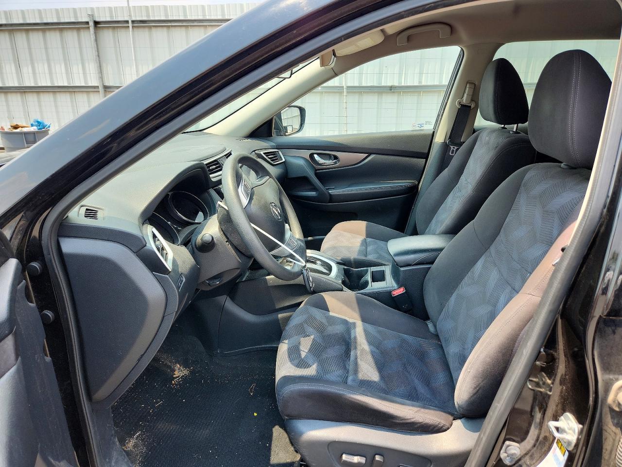 2015 Nissan Rogue Sv Black vin: KNMAT2MV2FP513716