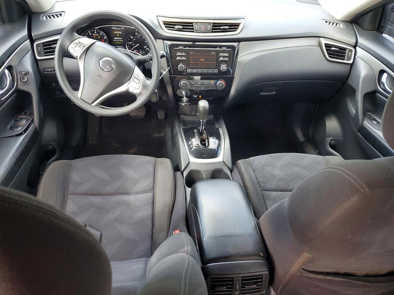 2015 Nissan Rogue S Синий vin: KNMAT2MV2FP514588