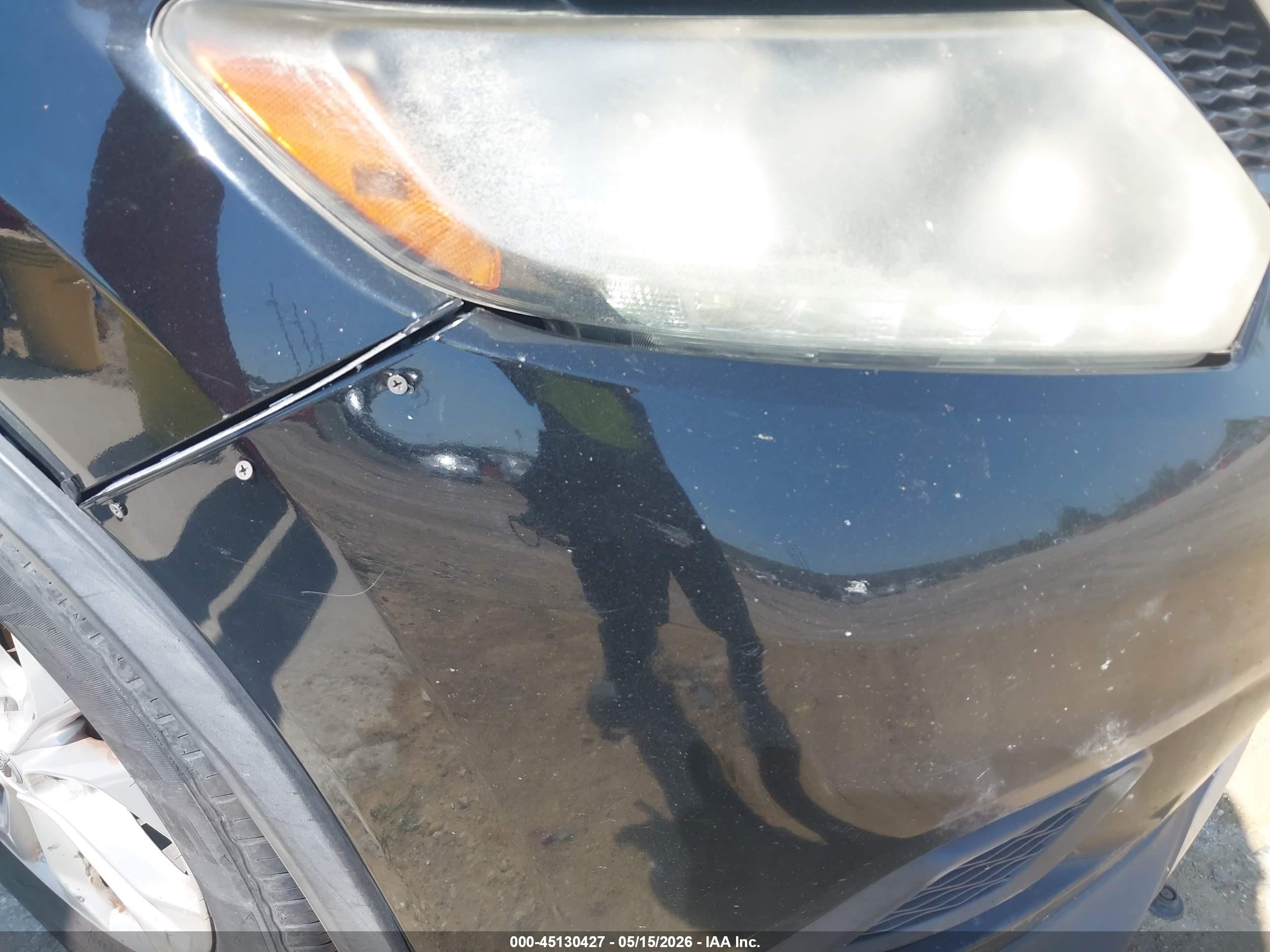 2015 Nissan Rogue Sv Black vin: KNMAT2MV2FP523940