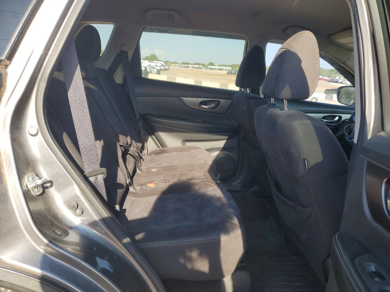 2015 Nissan Rogue Sv Gray vin: KNMAT2MV2FP543055