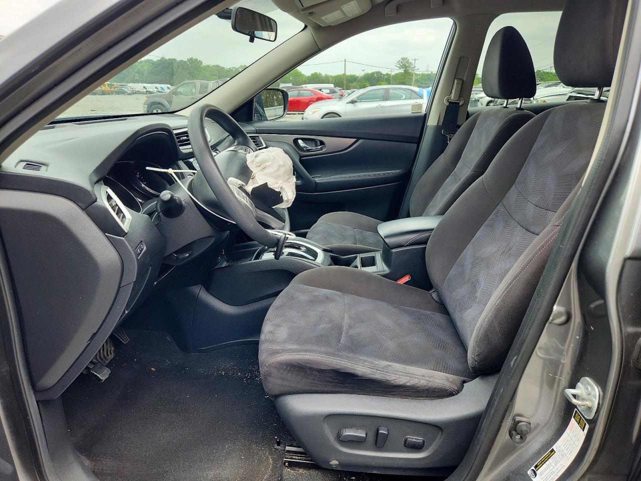 2015 Nissan Rogue Sv White vin: KNMAT2MV2FP545355