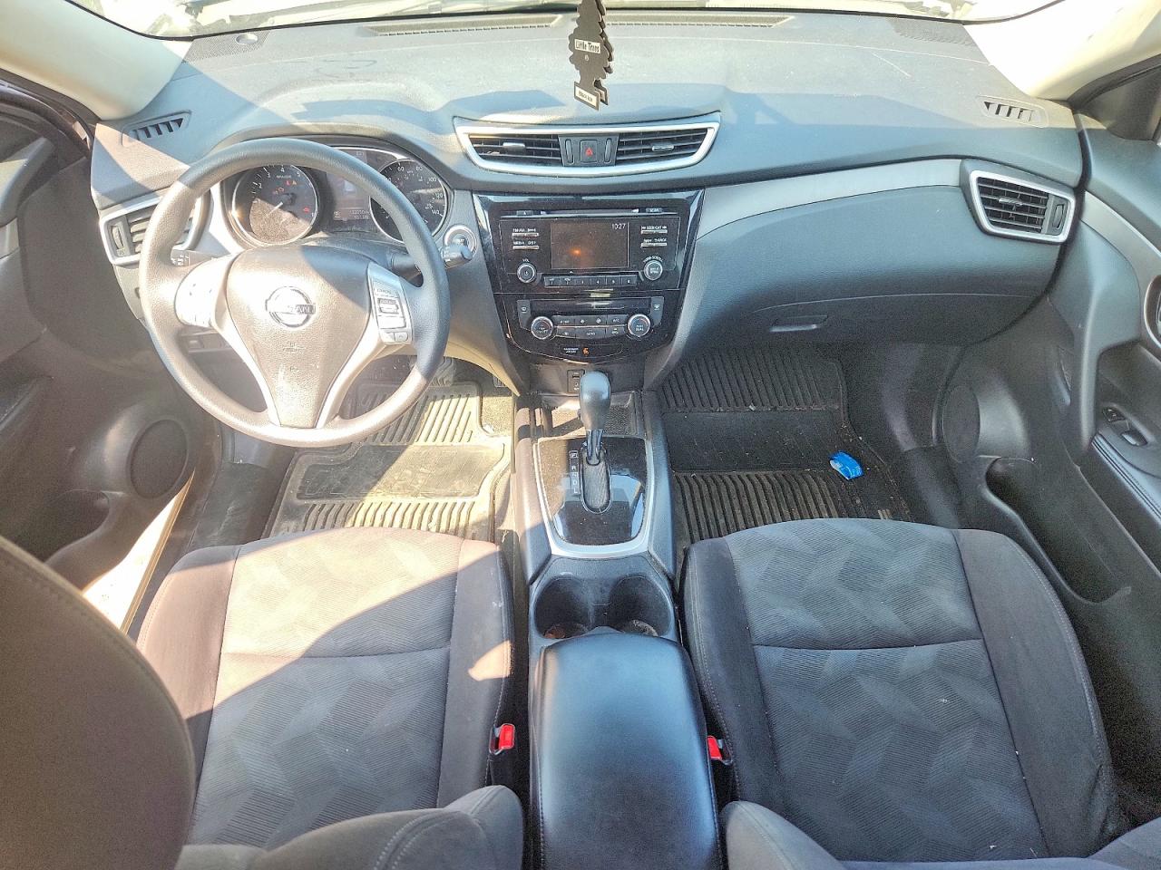 2016 Nissan Rogue Sv Серебряный vin: KNMAT2MV2GP601182