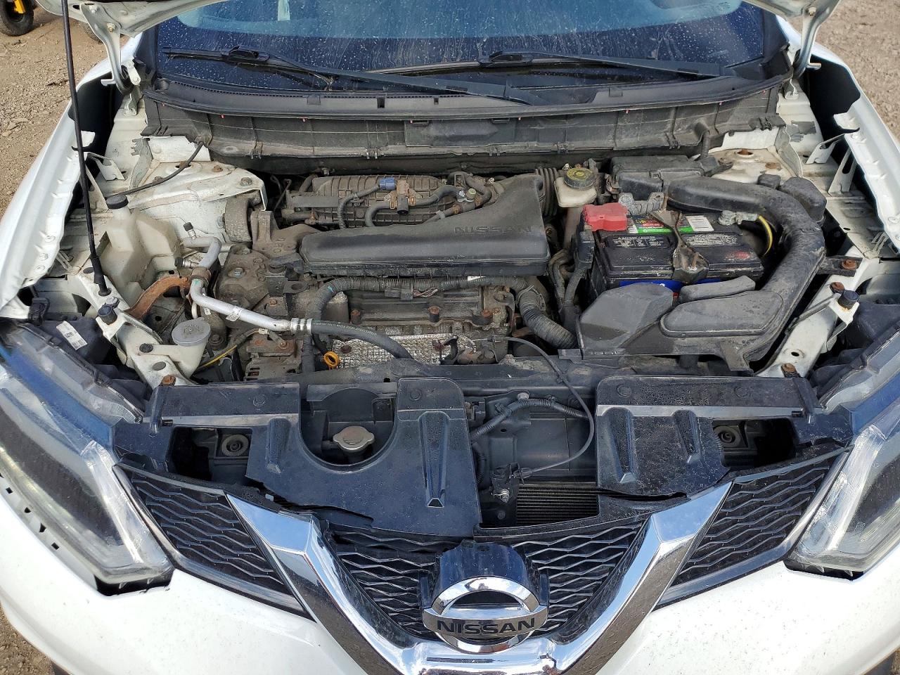 2016 Niss Rogue Белый vin: KNMAT2MV2GP724058