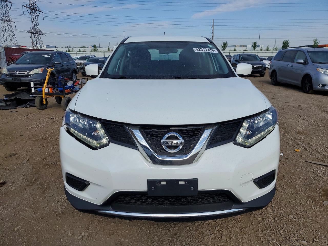 2016 Niss Rogue Белый vin: KNMAT2MV2GP724058