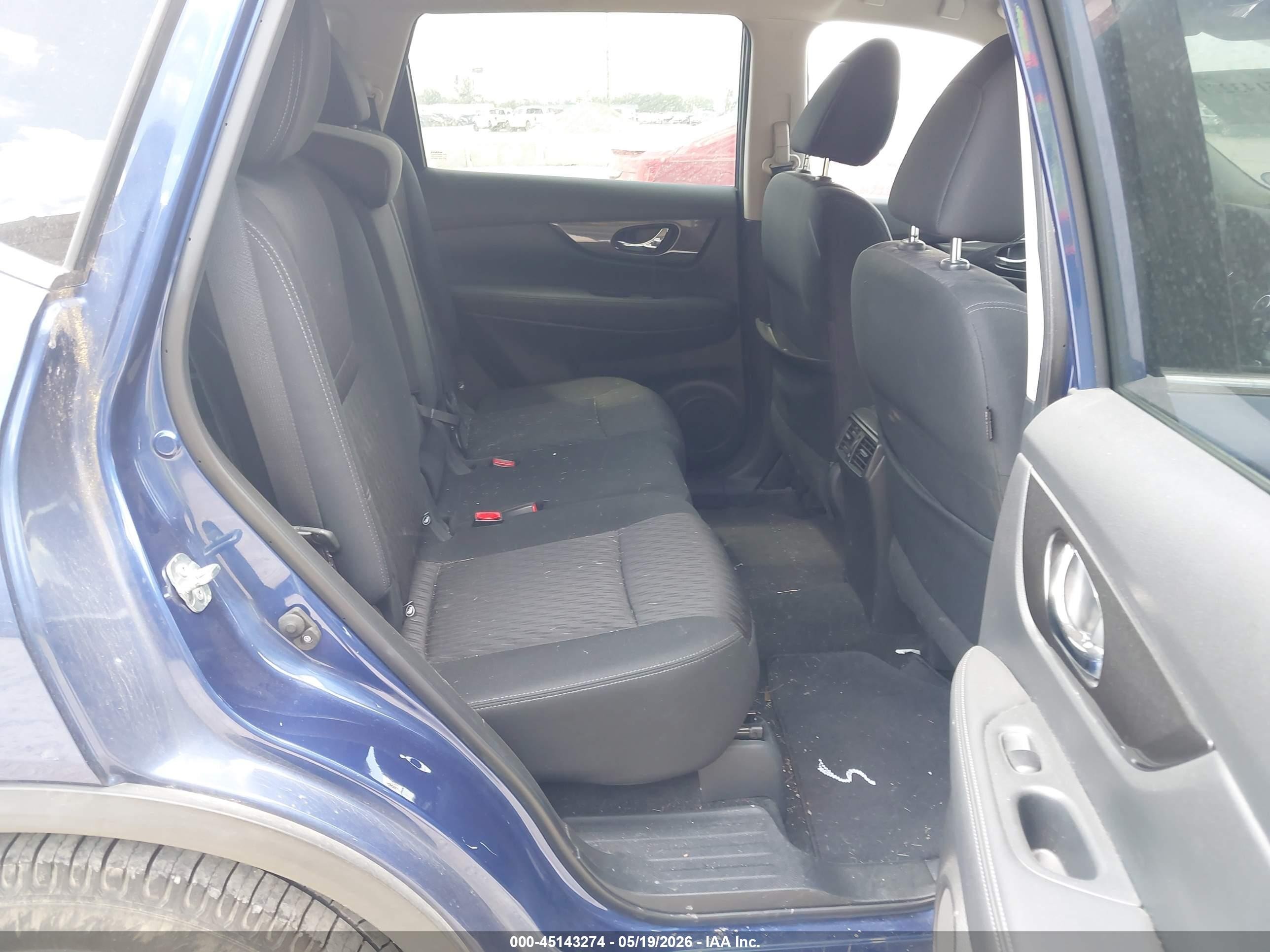 2019 Nissan Rogue Sv Blue vin: KNMAT2MV2KP509854