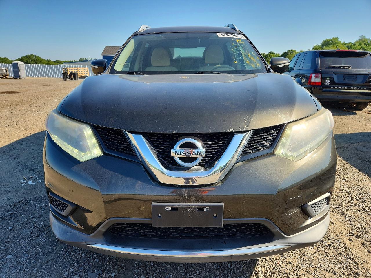 2015 Nissan Rogue Sv Green vin: KNMAT2MV3FP504345