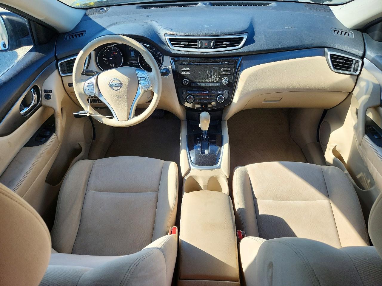 2015 Nissan Rogue Sv Green vin: KNMAT2MV3FP504345