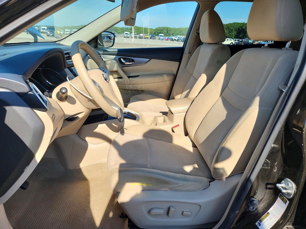 2015 Nissan Rogue Sv Green vin: KNMAT2MV3FP504345