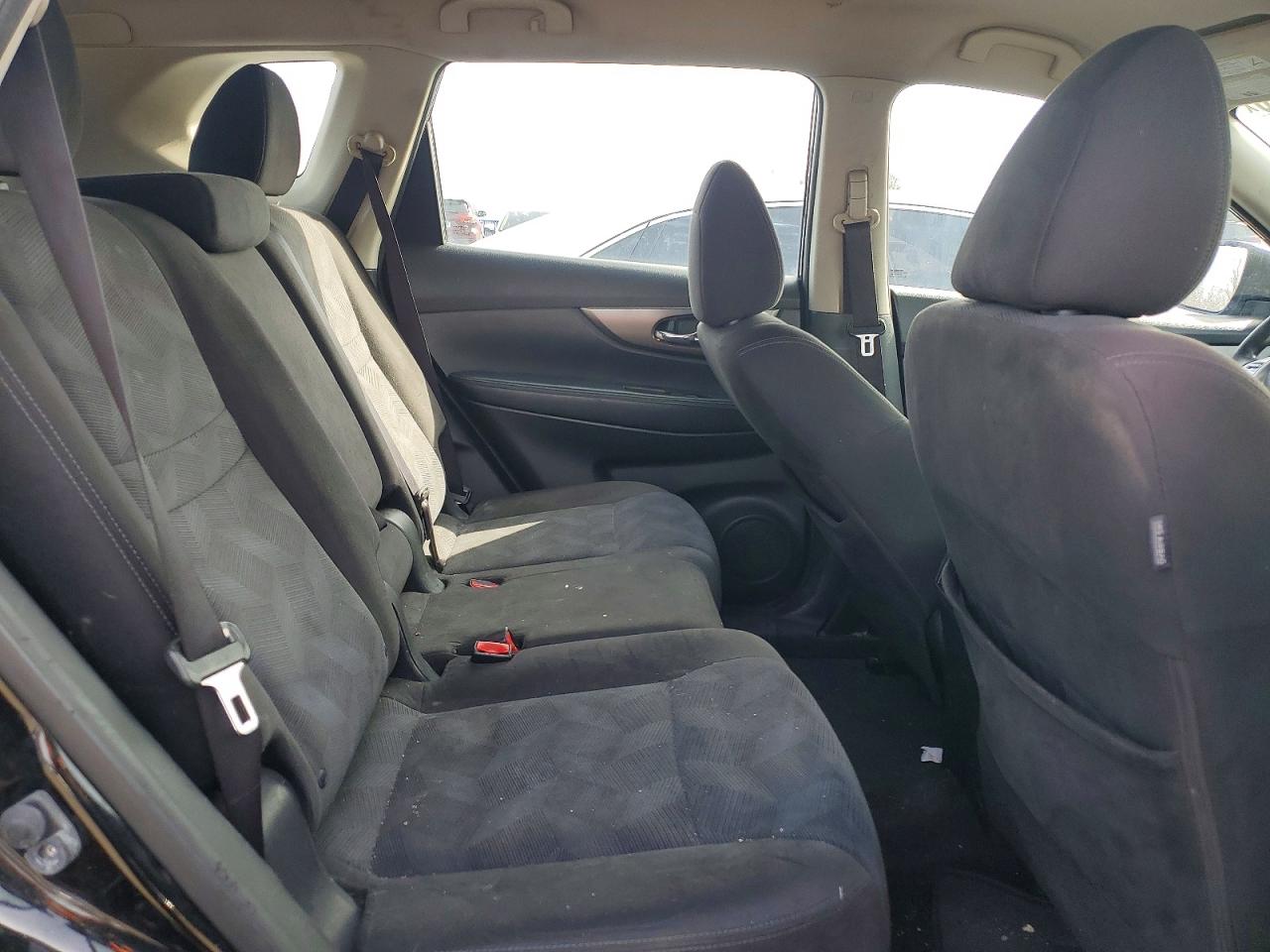 2015 Nissan Rogue S Black vin: KNMAT2MV3FP509433