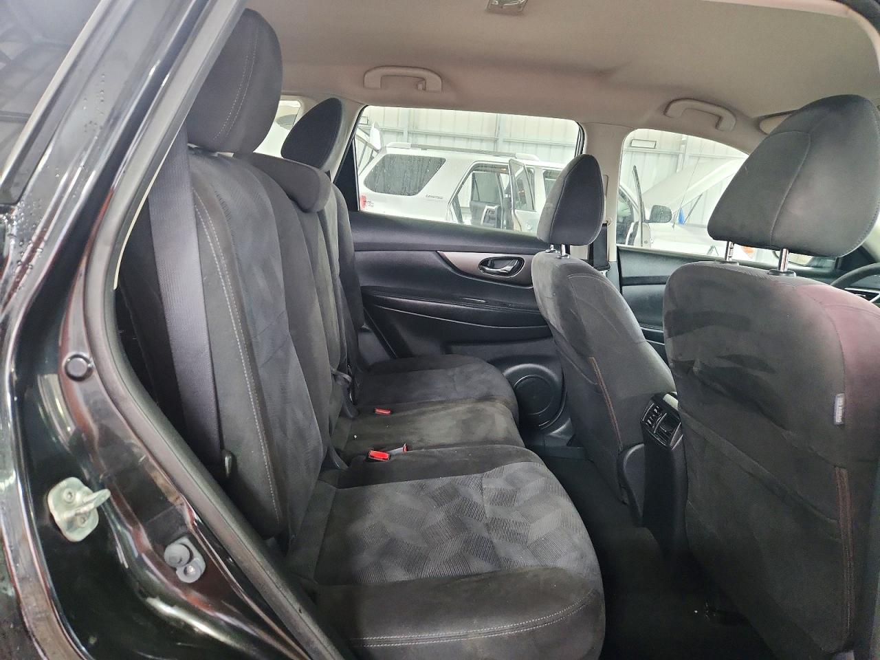 2015 Nissan Rogue S Black vin: KNMAT2MV3FP515880