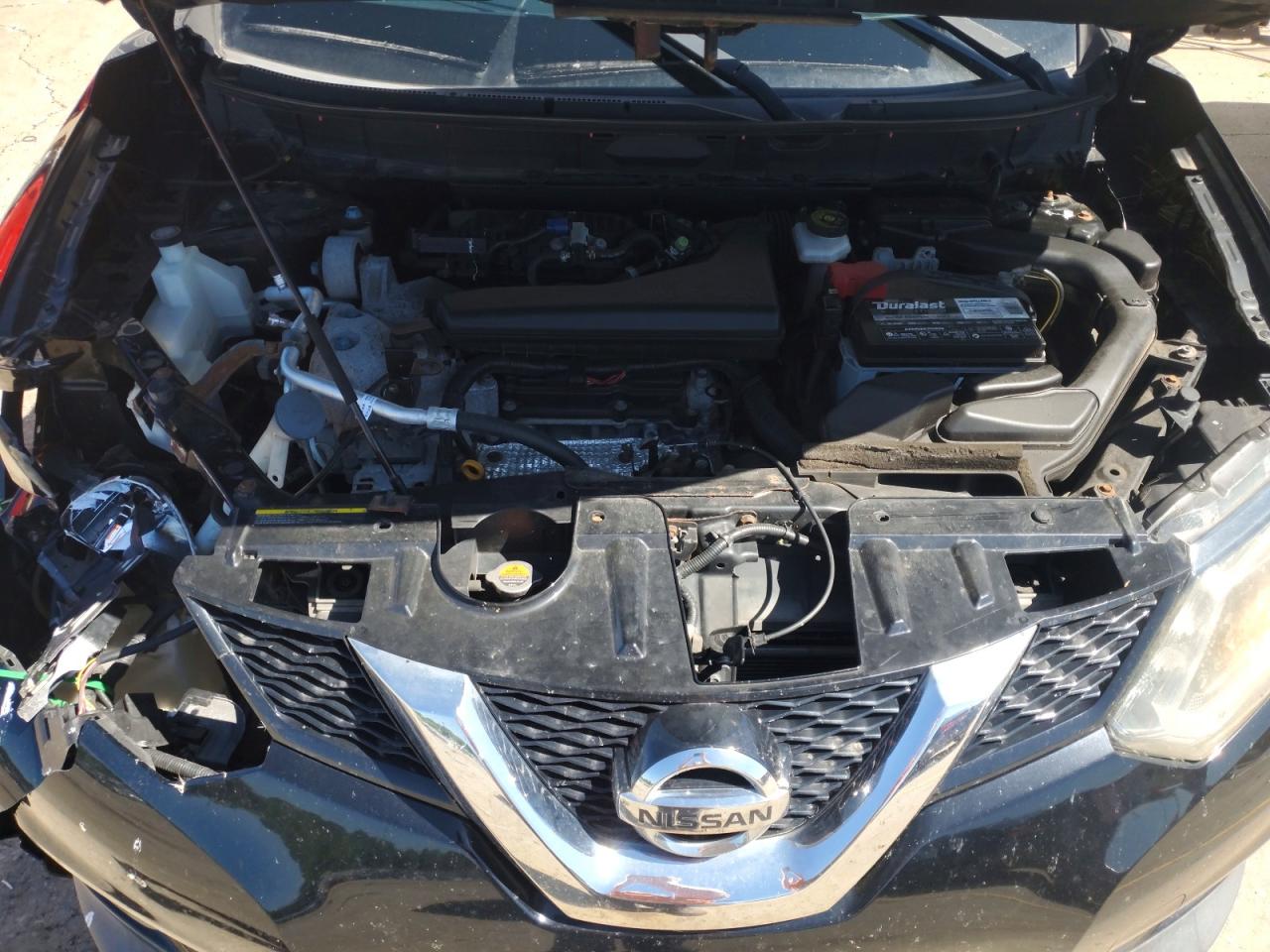 2015 Nissan Rogue Sv Black vin: KNMAT2MV3FP517080